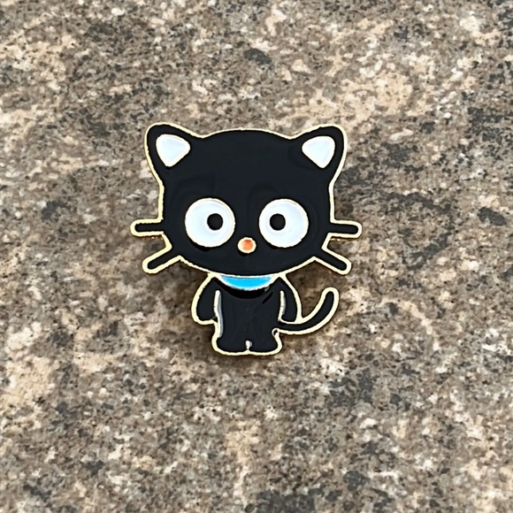Cat Lover‎ Black cat brooch lapel pin backpack pin - Picture 1 of 3